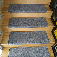 Накладки на сходи килимові, килимова накладка на сходи, протиковзкі килимки
