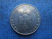 Монета 50 лир Ватикан 1972 1973 1971 1975 четыре даты цена за 1 монету