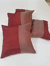 Комплект подушок Бордо дрібний ромб, 4 шт.