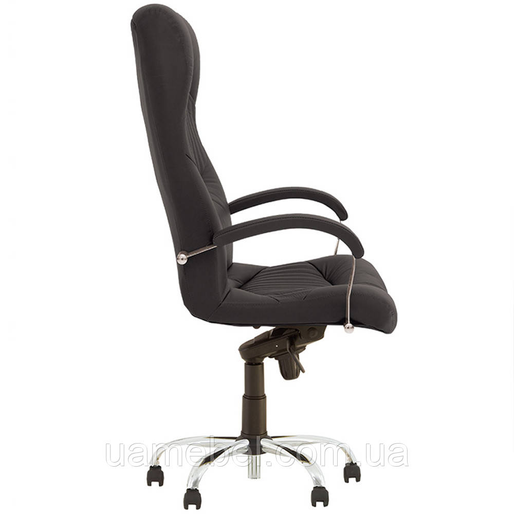 Кресло для руководителя GERMES (ГЕРМЕС) STEEL CHROME COMFORT - фото 4 - id-p1006410321
