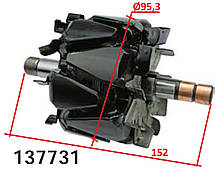 Ротор якорь генератора SEAT Arosa Cordoba Ibiza Toledo VOLKSWAGEN Caddy Corrado Eurovan Golf Jetta Passat Polo