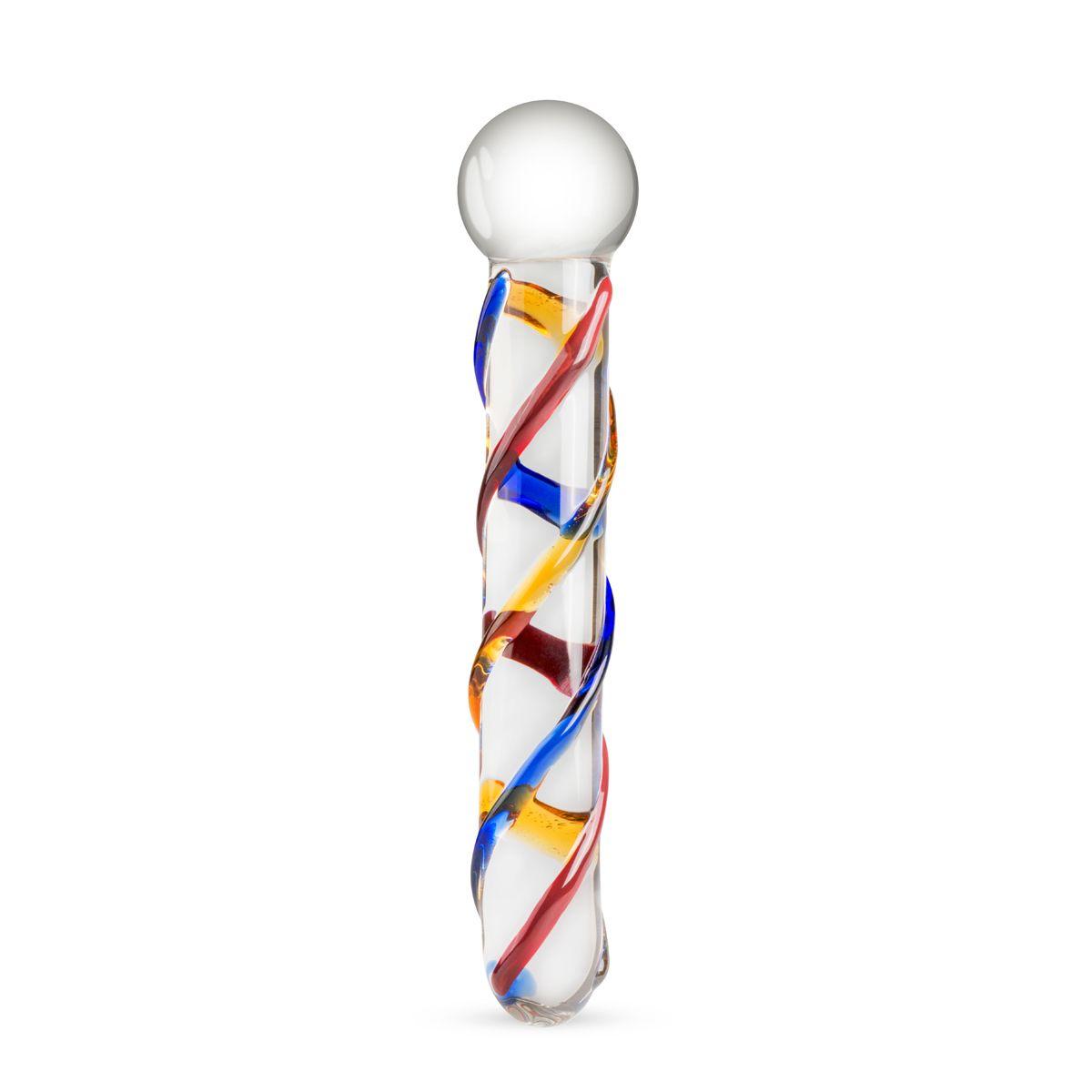 Скляний фаллоімітатор Gildo Glass Dildo No. 10, 18х2,6 см., фото 1