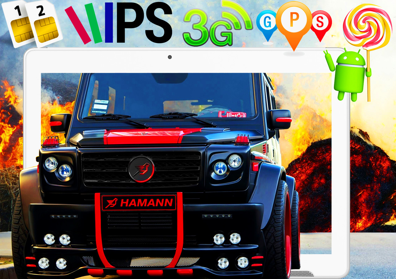 ОРИГІНАЛ! Хітовий планшет телефон Stack 10", GPS,3G,4G,5G 3/32GB, 12 ЯДЕР + ПОДАРУНОК! КОРЕЯ!