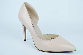 Туфлі човники Lady Marcia 5303 36 Абрикосовий шкіра, фото 2