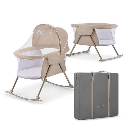 Колиска-гойдалка 3 в 1 Kinderkraft Lovi Beige (KKLLOVIBEG0000), фото 1