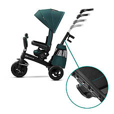 Триколісний велосипед Kinderkraft Easytwist Midnight Green (KKRETWIGRE0000), фото 6