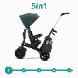 Триколісний велосипед Kinderkraft Easytwist Midnight Green (KKRETWIGRE0000), фото 11