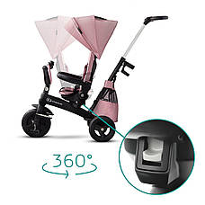 Триколісний велосипед Kinderkraft Easytwist Mauvelous Pink (KKRETWIPNK0000), фото 5