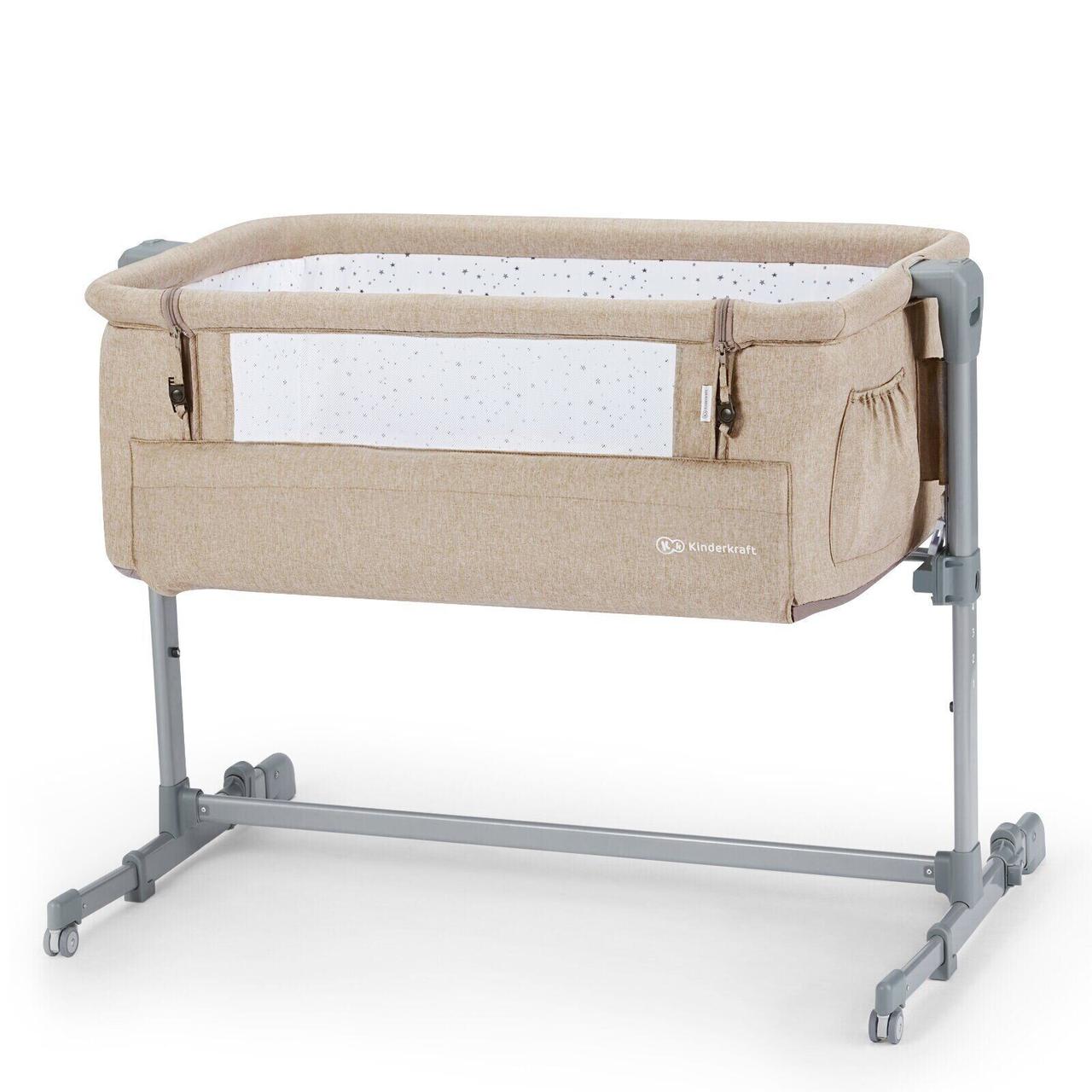 Доставне ліжко-люлька Kinderkraft Neste Up Beige (KKLNESTBEG000N)
