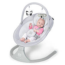 Крісло-гойдалка Kinderkraft Luli Gray (KKBLULIGRY0000), фото 6