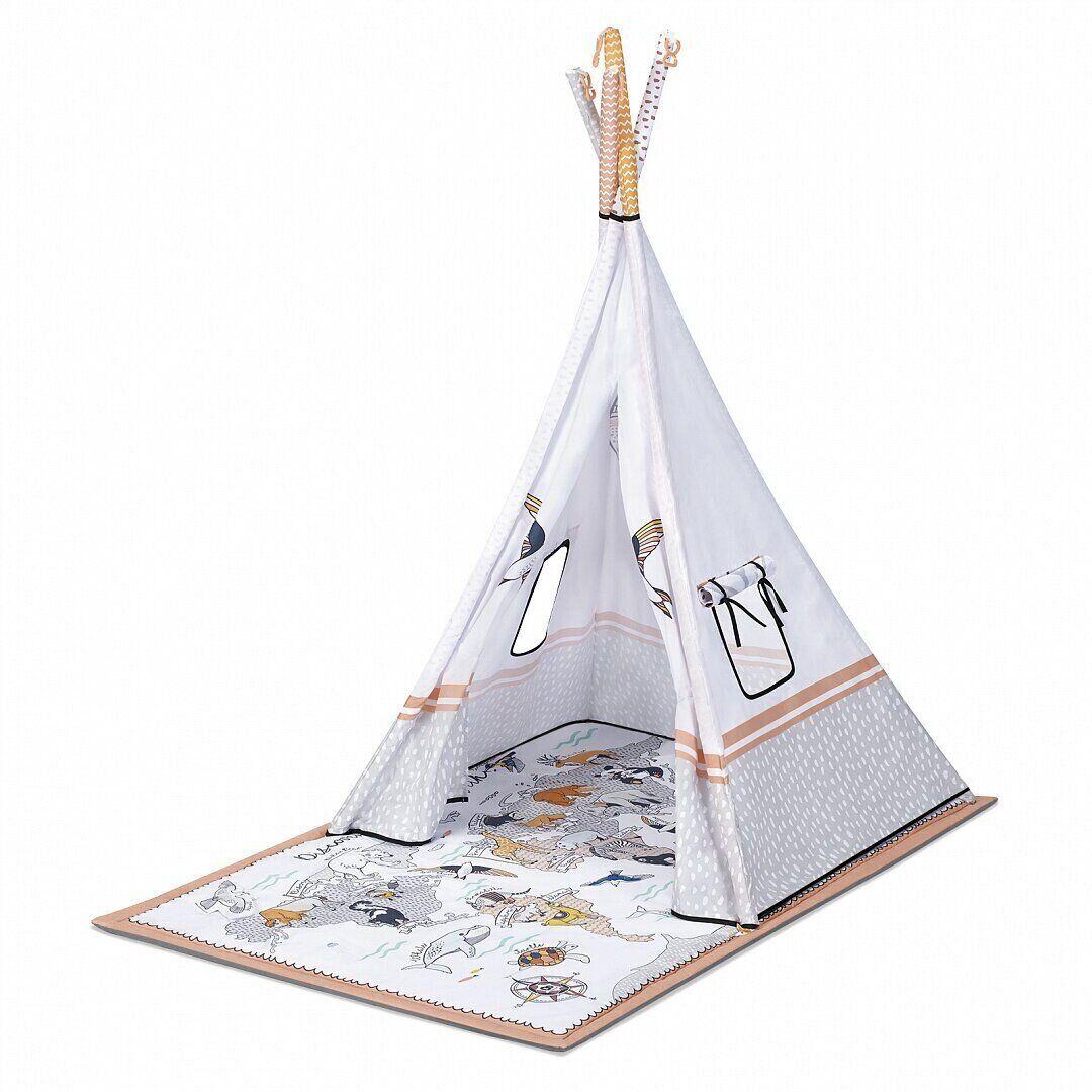 Розвиваючий килимок-намет 3 в 1 Kinderkraft Tippy (KPTIPP00MUL0000)