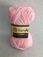 Пряжа Etamin (етамін) 30 г — 180 м (451 Світло-рожевий) YarnArt, 100% акрил, Туреччина