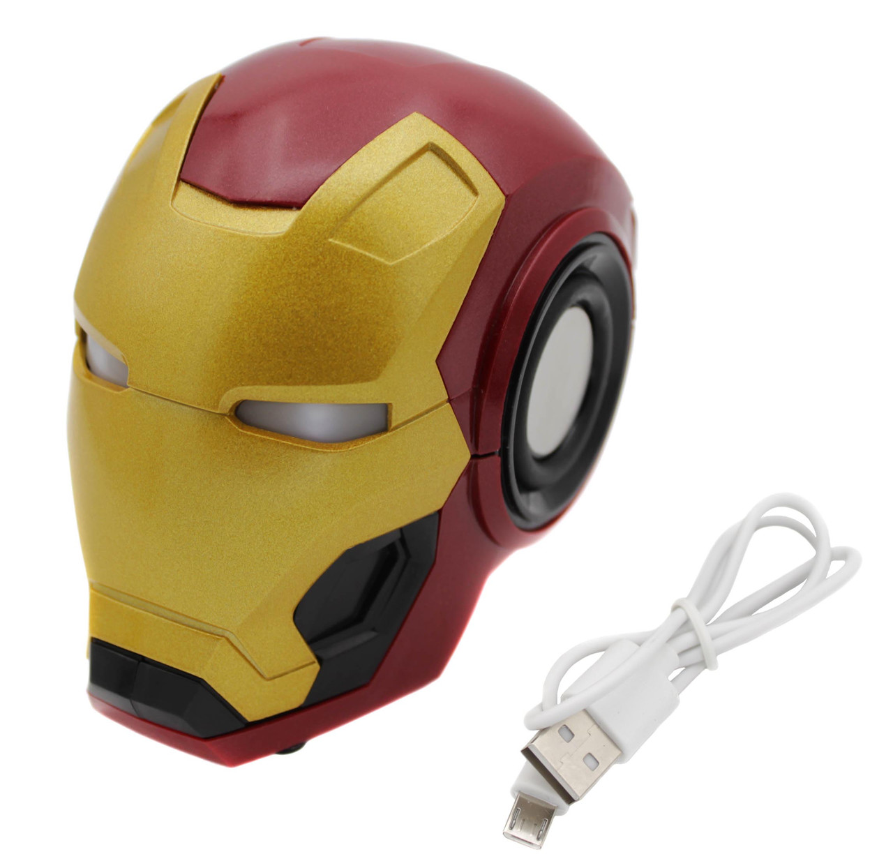 Колонка блютуз Marvel Iron man mark 46 / USB, SD, FM, Bluetooth / 7626 - фото 1 - id-p1357164500