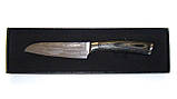Кухонний ніж Maestro Damascus Steel 127 мм MR-1482, фото 4