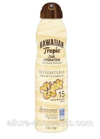 Сонцезахисний спрей Hawaiian Tropic Silk Hydration Weightless Sunscreen Continuous Spray