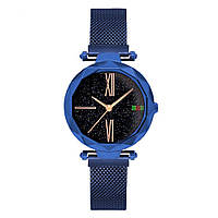 Стильні жіночі годинники Starry Sky Watch. Сині. Скай воч.