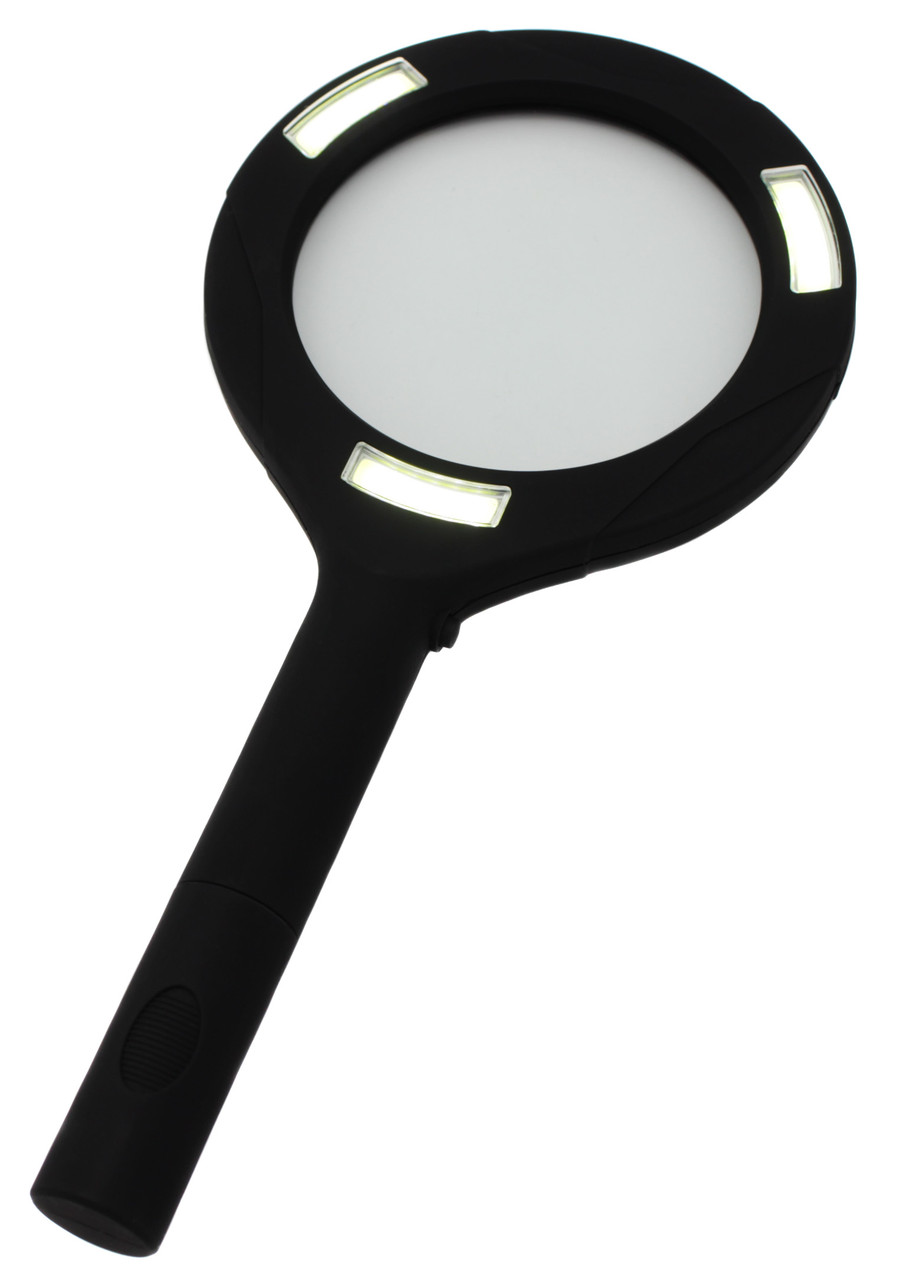 Лупа з підсвіткою Magnifier 419, COB, 82 мм