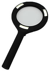 Лупа з підсвіткою Magnifier 419, COB, 82 мм
