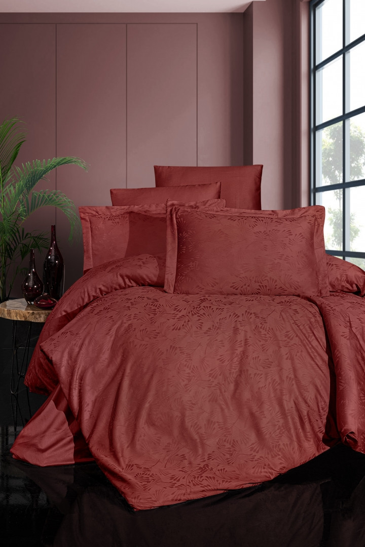 Постільна білизна First Choice Jacquard Satin "Wella Cinnamon" JS 186