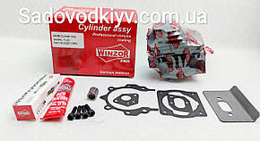 Поршнева група на бензокосу 1E44F WINZOR CHROME PRO GRAFITE SERIA D.44 mm (Найкраща якість)