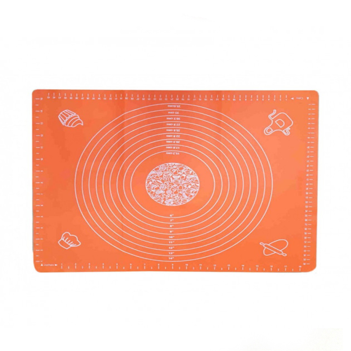 Силіконовий килимок із розміткою для коржів Silicon Mate Testa 50 х 40 см (WY-45)