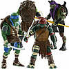 Черепашки-ніндзя: Набір фігурок із 4 Черепашок 13 см Ninja Turtles Рухомі руки, ноги, голова, фото 4