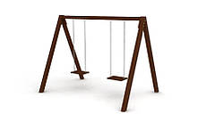 Гойдалки двомісні на ланцюгах