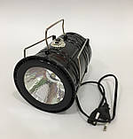 Ліхтар кемпінговий світлодіодний, із сонячною панеллю SH 5800T, фото 3