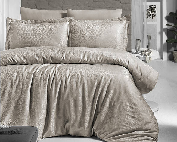 Постільна білизна First Choice Jacquard Satin "Lamone Soil" JS 136, фото 1