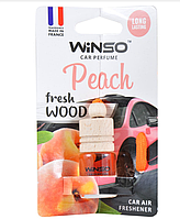 Ароматизатор пробка Wood Winso Fresh Peach 4мл.