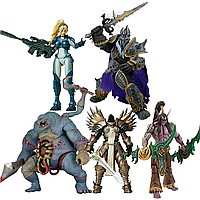 Набор фигурок Герои Бури, 5в1 - Heroes of the Storm, Neca