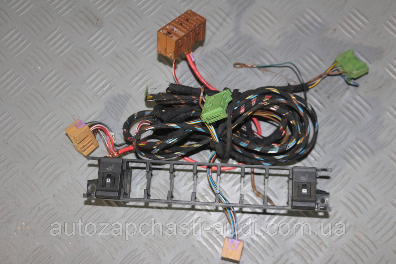 Кнопки керування підігрівання передніх сидінь Audi 100 A6 C4 91-97г, фото 1