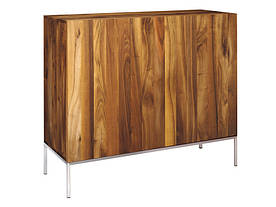 Комоди та шафи в спальню, вітальню MeBelle SOLID-2 135 х 45 х 113 см, ЛДСП дуб, горіх, скандинавський стиль