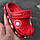Дитячі сабо Crocs, крокси з піни ЕВА, аквашузи, босоніжки, сандалії, шльопанці Червоні, фото 4