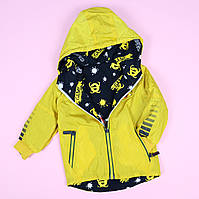 Вітрівка дитяча двостороння жовта тм SEAGULL розмір 2 роки