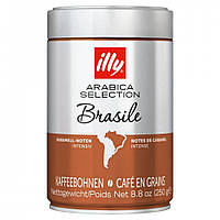 Кофе в зернах ILLY Brasile Бразилия 250 г ж/б