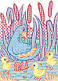 Великі водяні розмальовки з кольоровим контуром. Птахи (9789669877383), фото 2