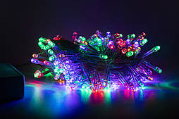 Світлодіодна гірлянда, 9 м, 180 л, 8 режимів, різнокольоровий, IP20 (050536)