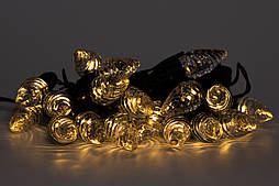 Світлодіодна гірлянда з насадками, 2 м, 20 л, теплий білий, IP20 (650989)