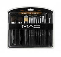 Набор кисточек для макияжа M·A·C Make Up Brush 12 инструментов на планшетке