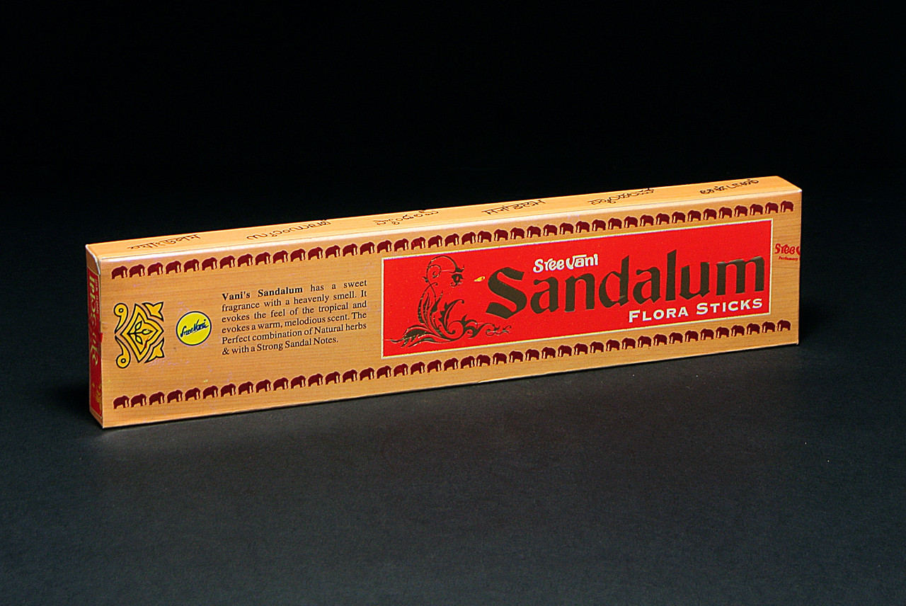Sandalum flora sticks (Сандал) - натуральні пилкові пахощі, дуже якісні 10 шт