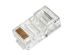 RJ-45 for UTP cable (Роз'єм RJ-45)