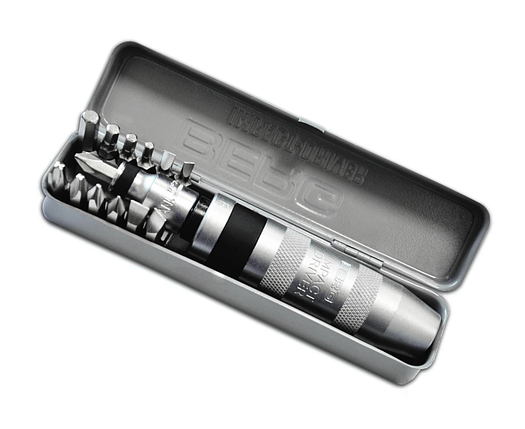 Викрутка ударна Berg металевий футляр 13 насадок (47-411), фото 1