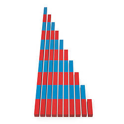 Дидактичний матеріал "Математичні штанги" Монтессорі
