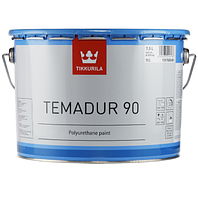 Краска акрилоуретановая 2К А Темадур 90 Tikkurila Temadur 90 алюминиевая (мелкий металлик) THL-209