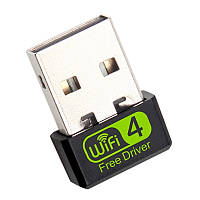Mini USB-WiFi Адаптер 150 Мбіт/сек драйвера не потрібні