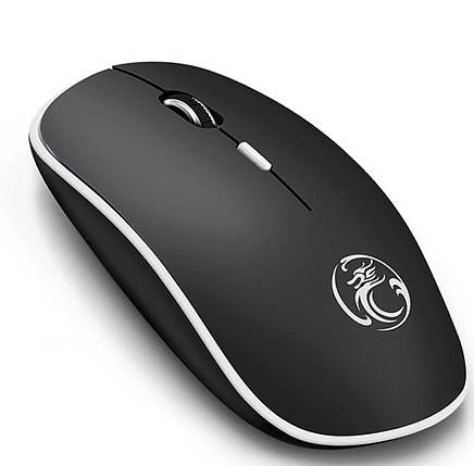 Миша комп'ютерна G-1600 бездротова безшумна, фото 2
