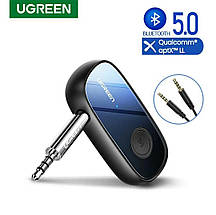 Bluetooth-адаптер Ugreen Bluetooth 5.0 aptX приймач адаптер 3.5 мм з мікрофоном, фото 2