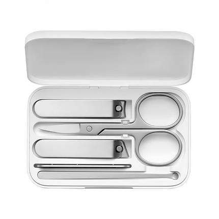 Манікюрний набір Xiaomi Mijia Nail Clipper Five Piece Set Silver (5 в 1), фото 2