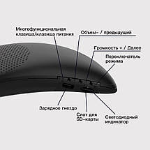Бездротова Bluetooth-гарнітура Bluedio Hurricane, стерео, BT5.0, TF/SD, FM (BL-HS) Оригінал, фото 3